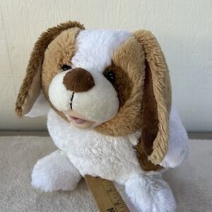 BAB Build a Bear Puffy‎ Palz Puppy Unstuffed Plush HTF 2011 EUC